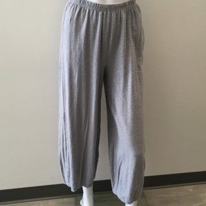 Cut loose Cropped Pant w/Darts - Cathedral